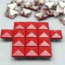 100 10mm Red Color  DIY Studs Metal Studs Craft Studs Spike C-RE10