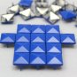 100 10mm Blue Color  DIY Studs Metal Studs Craft Studs Spike C-BE10