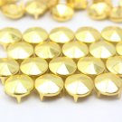 100 12mm Gold hexagon Cone Studs DIY Studs Metal Studs Craft Studs Spike JHC12