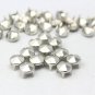 100 8mm Silver hexagon Cone Studs DIY Studs Metal Studs Craft Studs Spike SHC08