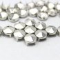 100 10mm Silver hexagon Cone Studs DIY Studs Metal Studs Craft Studs Spike SHC10