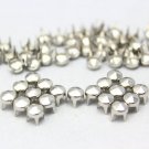 100 5mm Silver hexagon Cone Studs DIY Studs Metal Studs Craft Studs Spike SHC05