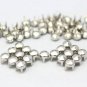 100 5mm Silver hexagon Cone Studs DIY Studs Metal Studs Craft Studs Spike SHC05