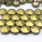 100 12mm Antique Brass Bronze hexagon Cone Studs DIY Studs Metal Studs Craft Studs Spike BHC12