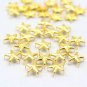 100 10mm Gold Star Studs DIY Studs Metal Studs Craft Studs Spike JS10