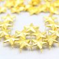 100 12mm Gold Star Studs DIY Studs Metal Studs Craft Studs Spike JS12