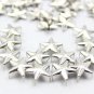 100 12mm Silver Star Studs DIY Studs Metal Studs Craft Studs Spike SS12