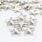 100 15mm Silver Star Studs DIY Studs Metal Studs Craft Studs Spike SS15