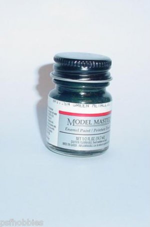 Testors Model Master 1/2 oz British Green Racing Plastic Model Car Paint