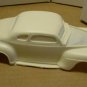 Jimmy Flintstone Resin 1941 Plymouth Chopped Custom Model Car Body for AMT 1/25