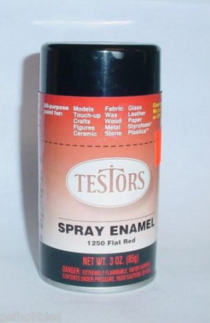 3oz testors spray flat enamel mm plastic paint master