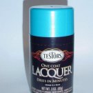 Testors One Coat Lacquer Icy Blue 3oz Spray Can Hot Rod Model Cars Metallic