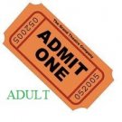 All Events - One Adult Guest