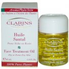 Clarins Santal Face Treatment Oil for Dry or Extra Dry Skin, 1.4 Ounce