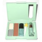 Clinique High Impact Eye Shadow Duo 05 Sea Shore / Sheer Powder Blusher 21 Silk Bronze