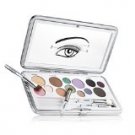 CLINIQUE brush of colour Eye Shadow Pallete Metallic Pink Purse Gift Set MADE IN USA