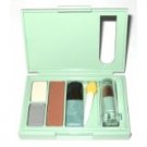 Clinique High Impact Eye Shadow Duo 05 Sea Shore / Sheer Powder Blusher 21 Silk Bronze
