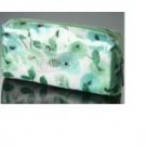 Clinique lovely mini green flower cosmetic bag