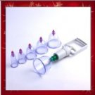 Brand New Chinese Medical Body Cupping Set w/ 6 Magnets Point B0260