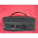 NEW! Lancome Black LARGE Train Case Makeup Cosmetic Bag
