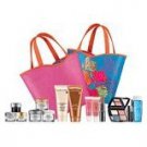 Lancome Paris 7 Pcs Travel Gift Set: Absolute Eye Premium + Color Design Sensational Effects Eye