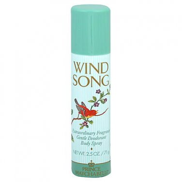 Wind Song Body Spray , 2.5 oz
