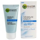 Garnier Start A Fresh - Moisture Match Light Softening Cream - for Normal To Dry Skin-50ml
