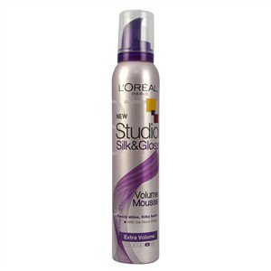 L'Oreal Studio Line Silk & Gloss Volume Mousse 200ml