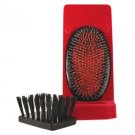 Mason Pearson Junior Military Birstle & Nylon BN2M Hairbrush - Dark Ruby Medium Size