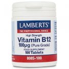 Lamberts Vitamin B12 100µg 100 Tabs