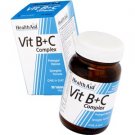 HealthAid Strong Vitamin B + C Complex - Prolonged Release 30 tablets