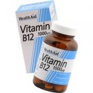 HealthAid Vitamin B12 (Cyanocobalamin) 1000µg  50 tablets
