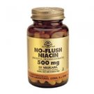 Solgar No-Flush Niacin 500 mg Vegetable Capsules (Vitamin B3) 50 vegicaps