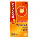 Redoxon Double Action Vitamin C 1000mg + Zinc - Orange Effervescent Tablets 15 tabs