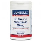 Lamberts Rutin & Vitamin C 500mg + Bioflavonoids 90 Tabs