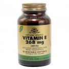 Solgar Vitamin E 268mg (400IU) Vegetable Softgels 50 veg softgels