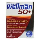 Vitabiotics Wellman 50+ 30 tablets