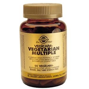 Solgar Vegetarian Multiple Vegetable Capsules 90 vegicaps