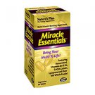 Natures Plus Miracle Essentials Tablets - Multi-Vitamin Boosting Supplement 60 Tablets