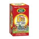 Natures Plus Source of Life Animal Parade Sugar Free Vitamin D3 500 IU - Black Cherry Flavor