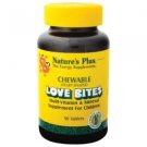 Natures Plus Love Bites children's Chewable Multi-Vitamin and Mineral 90 Tabs