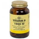 Solgar Vitamin D Softgels 1000 IU (Cholecalciferol) 100 Softgels