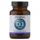 Viridian Vitamin D3 400iu (Vegan) 90 Capsules