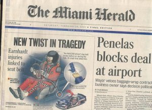 Earnhardt Tragedy Feb,24 2001