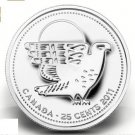 2011-2012 25-Cent non-colored wildlife quarter Peregrine Falcon MINT Fast Shipping
