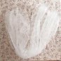 58" x 0.55 yds Lace Mesh Tulle Veil Fashion Fabric ～ Fast Delivery as Air Lettermail