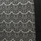 63" x 0.55 yard Black Lace Floral Fabric Eyelash ~ Fast Delivery as Air Lettermail 63" x 0.55 yard Black Lace Floral Fabric Eyelash ~ Fast Delivery as Air Lettermail