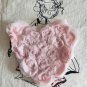 5.9" x 5.3" Rose Appliqué 3D Pink Patch Heart Love ~ Fast Delivery as Air Lettermail