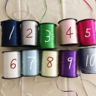 10 yds 0.12" Band Ribbon Trim - Choose 1 from 10 colours ～ Fast Delivery as Air Lettermail