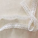 0.5" x 1 yd White Cotton Lace Trim Crocheted Crafting Bracelets ～ Fast Delivery as Air Lettermail